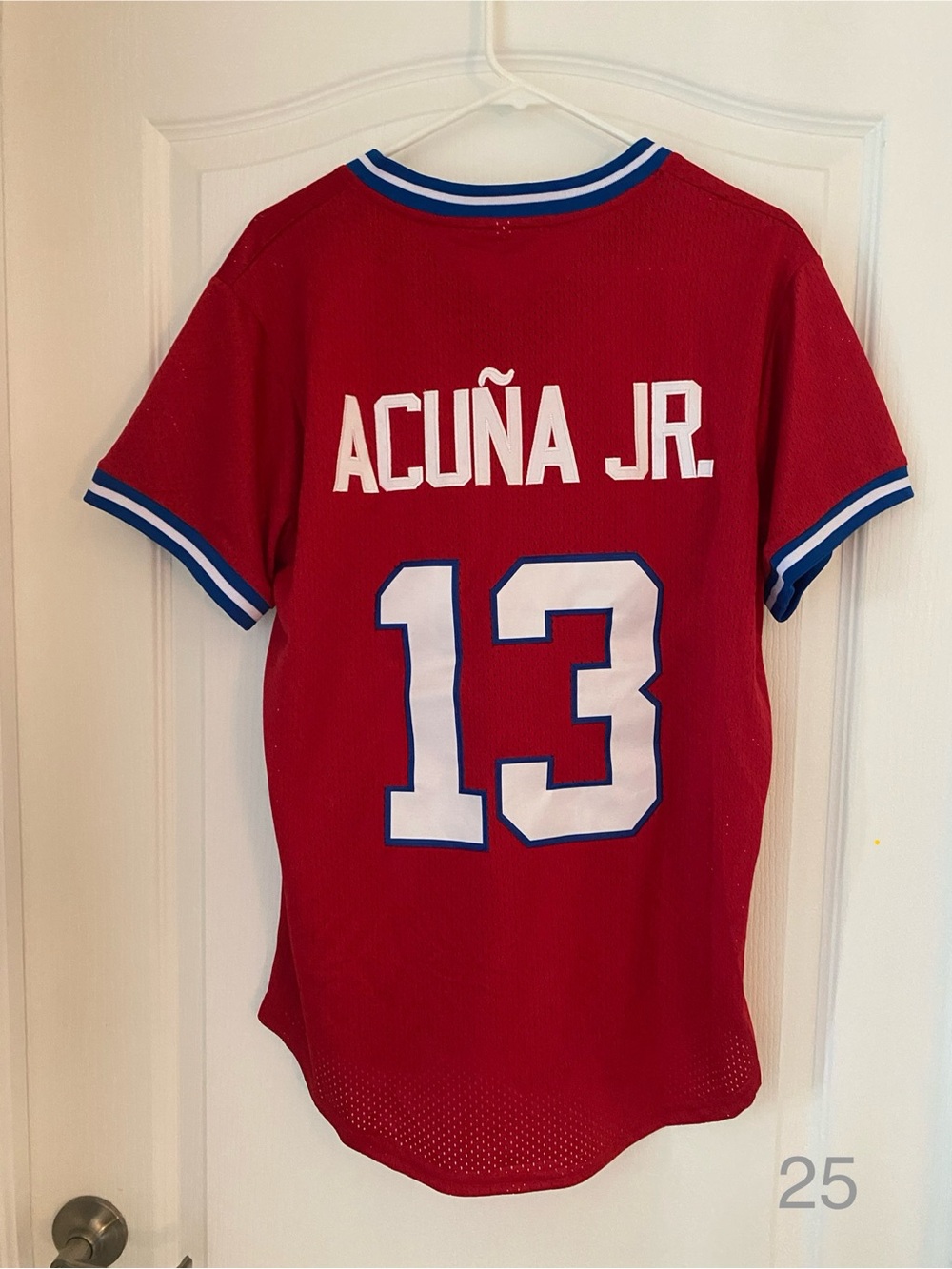 Atlanta Acuña Jr. #13 Men's Baseball Jersey